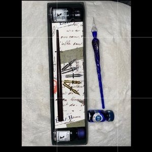 Coligraphy pens and ink